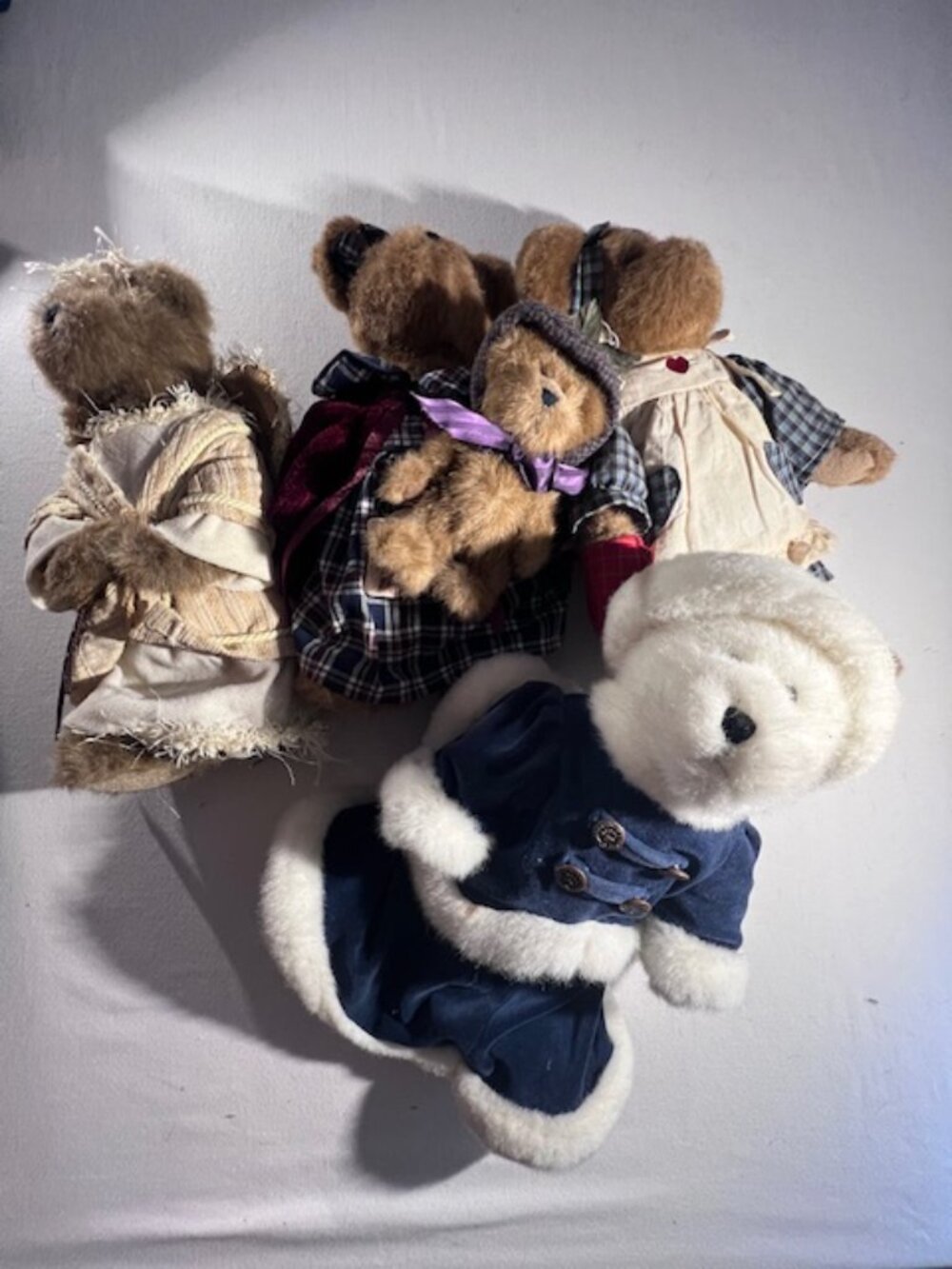 BOYDS BEARS. Sloth (group) of bears in need of‎ home. Y2K bundle Collection of 5